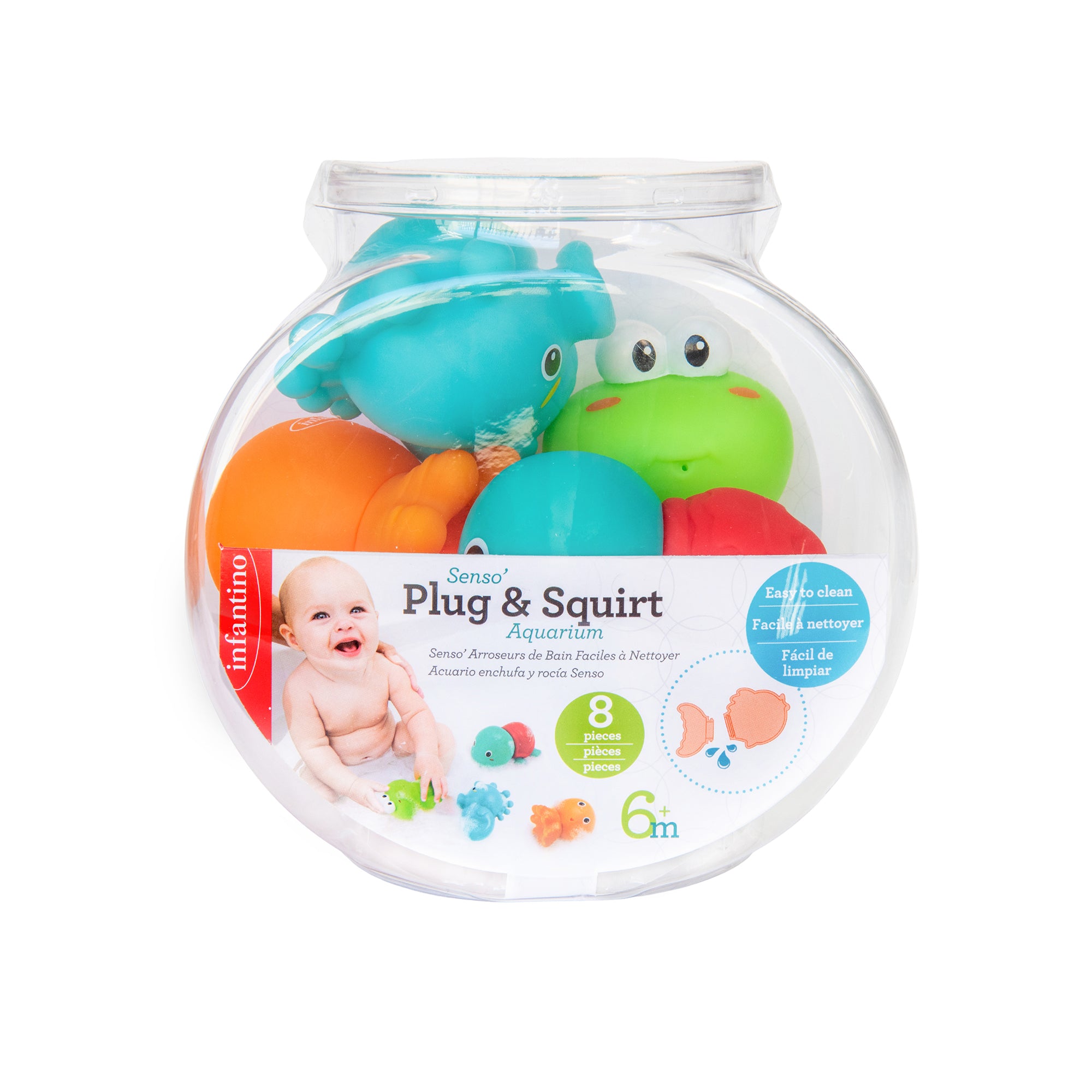 Senso Bath Toys - Plug & Squirt