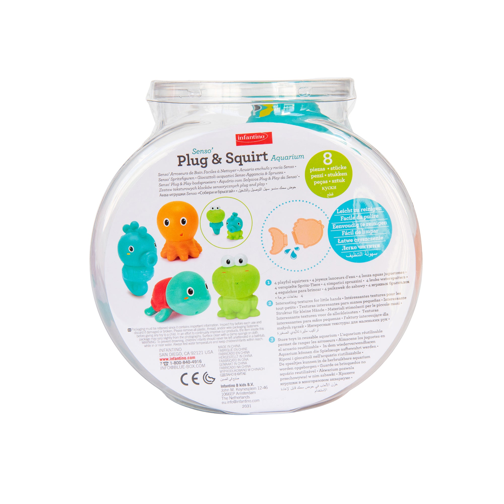 Senso Bath Toys - Plug & Squirt