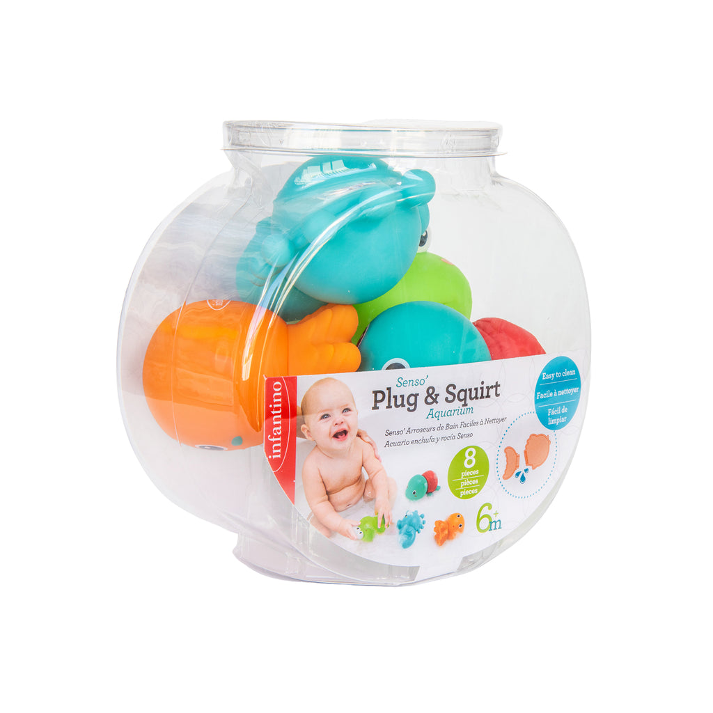 Senso Bath Toys - Plug & Squirt