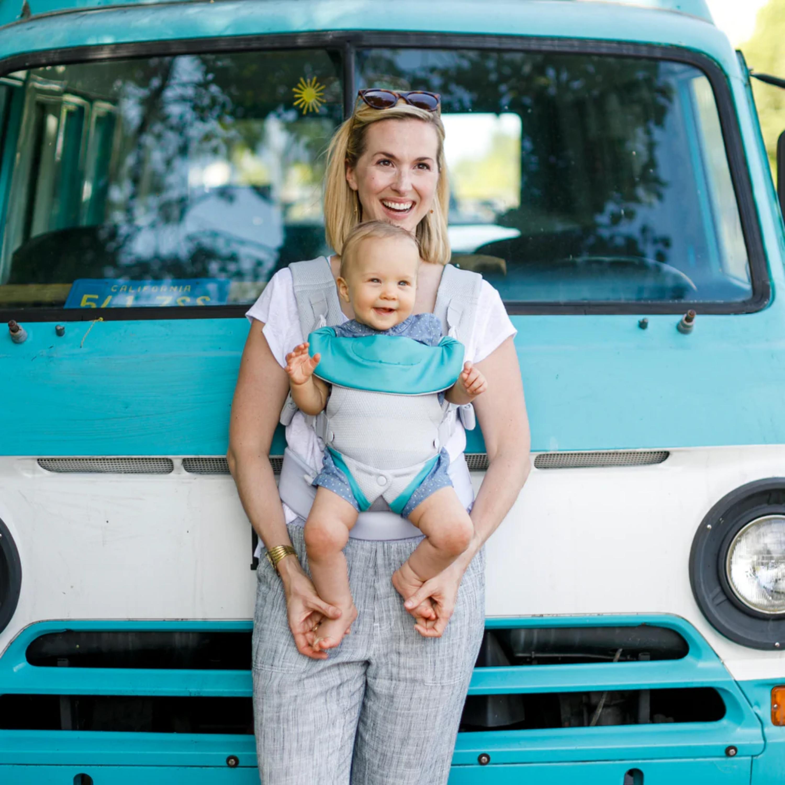 FLIP Light & Airy Convertible Carrier - Light Grey