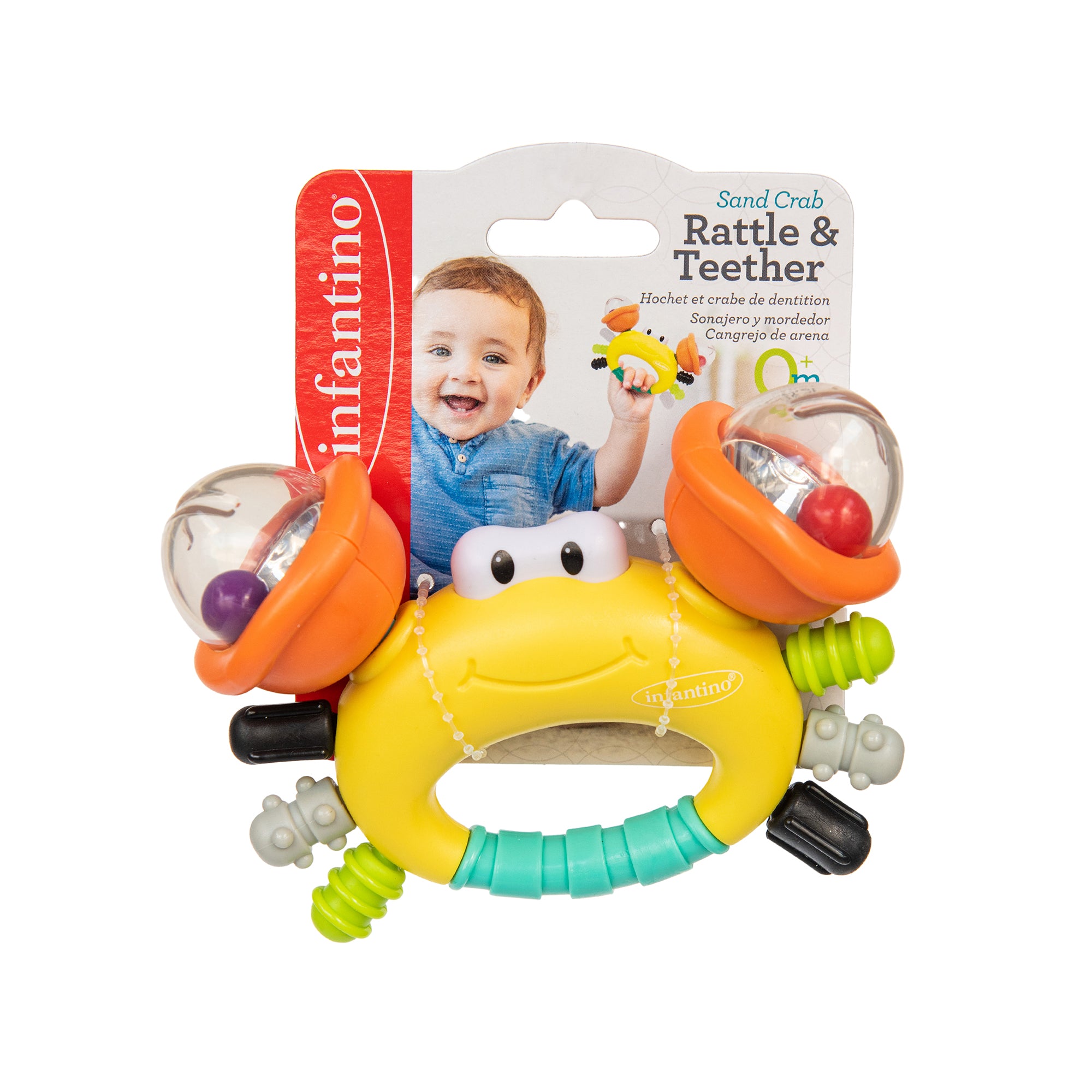 Rattle & Teether - Crab