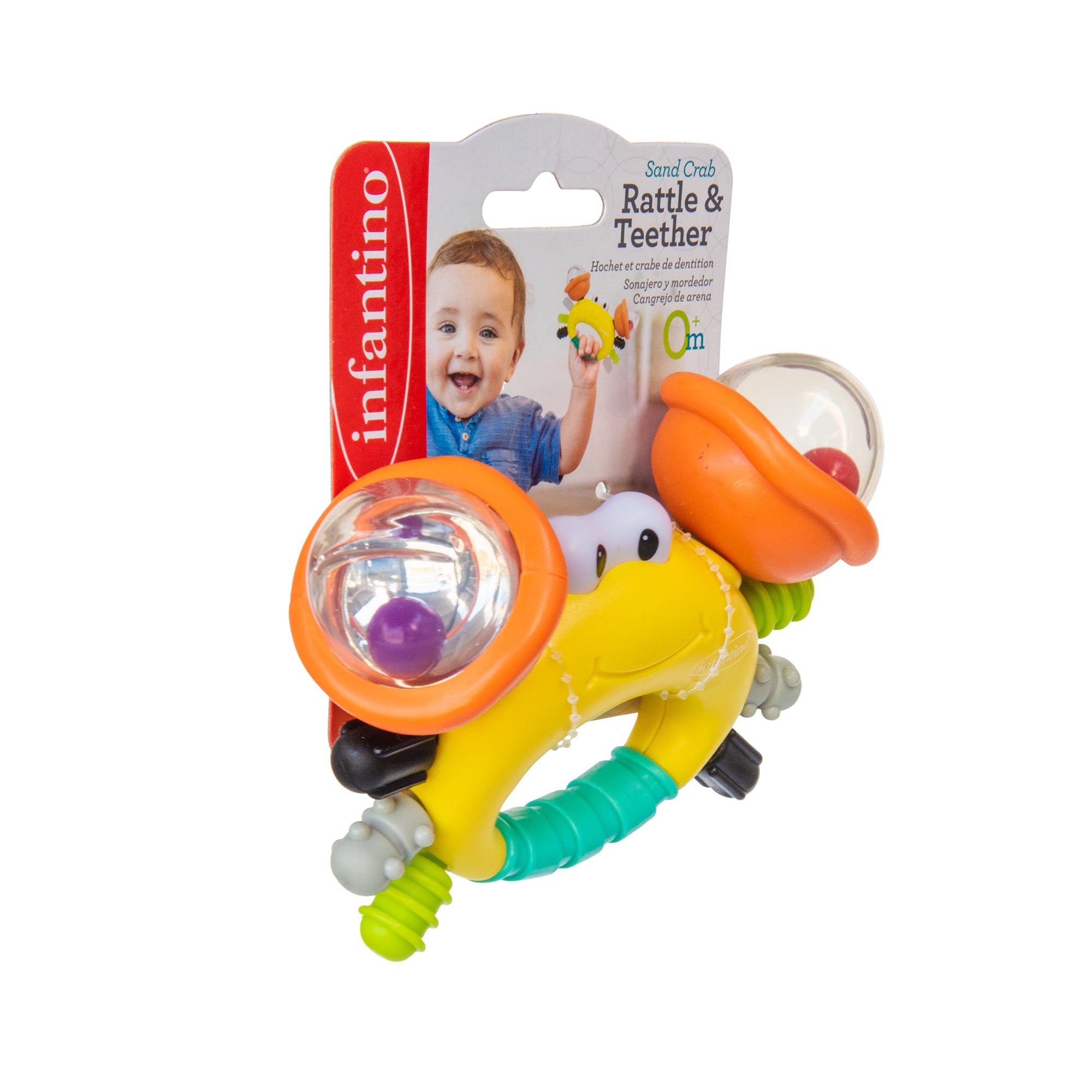 Rattle & Teether - Crab