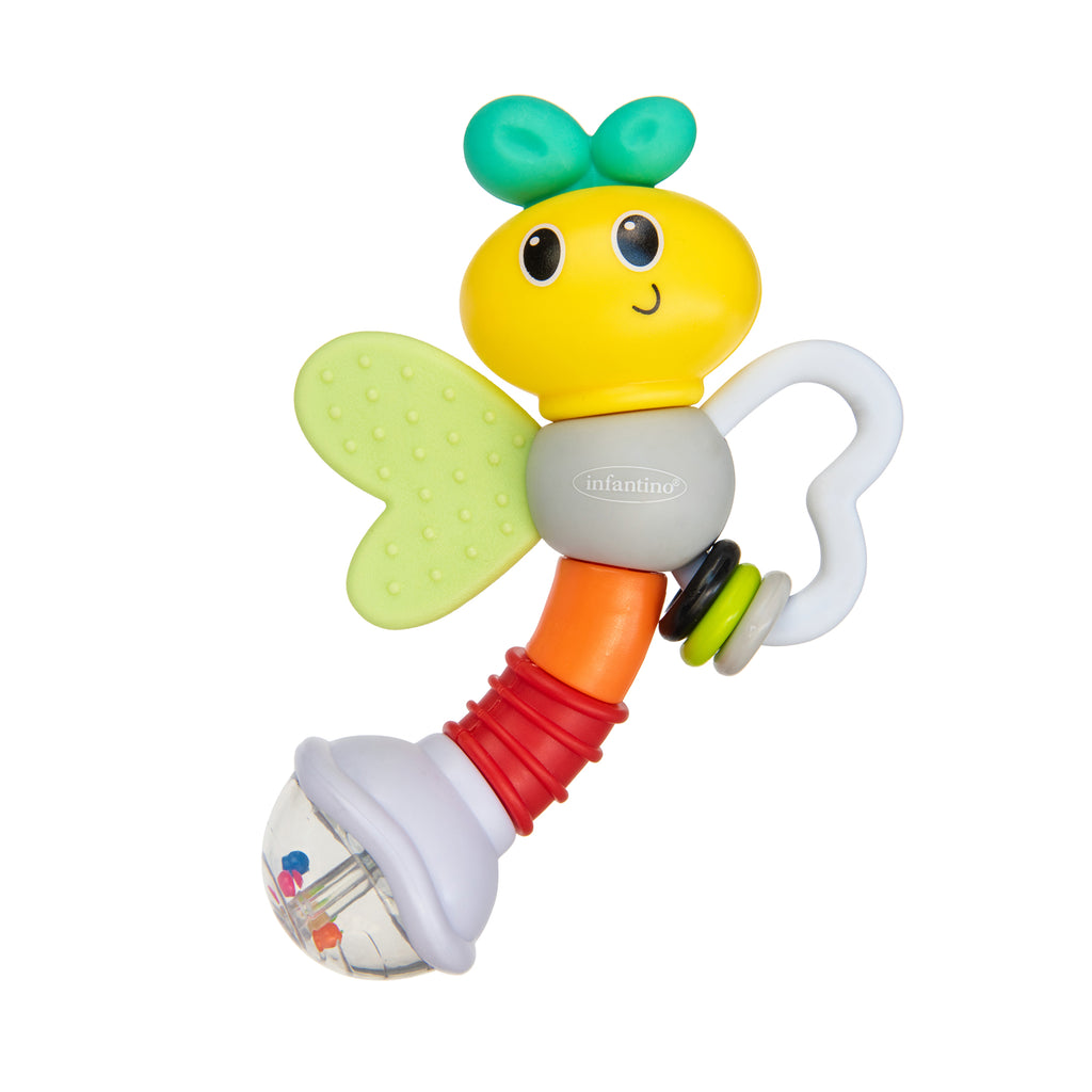 Rattle & Teether - Love Bug