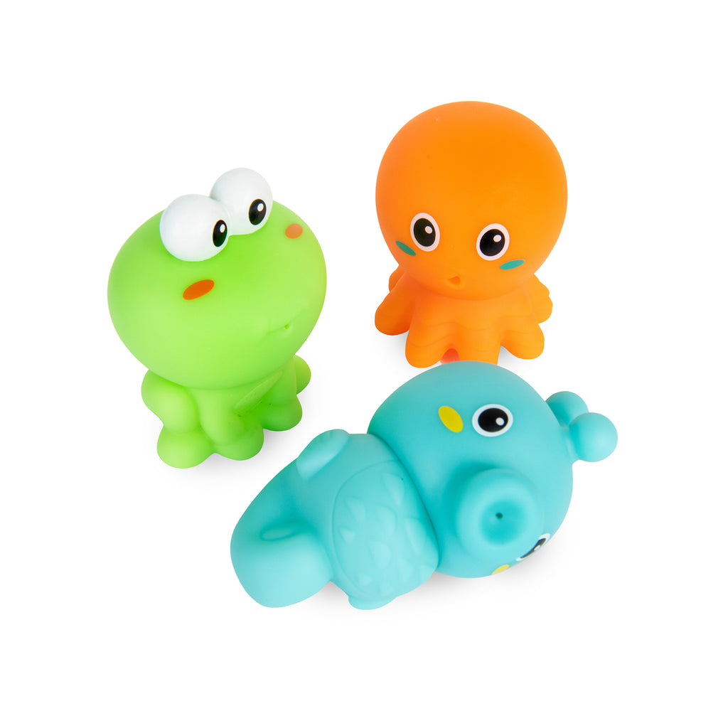 Bath Squirters With Clipstrip – 3 Piece