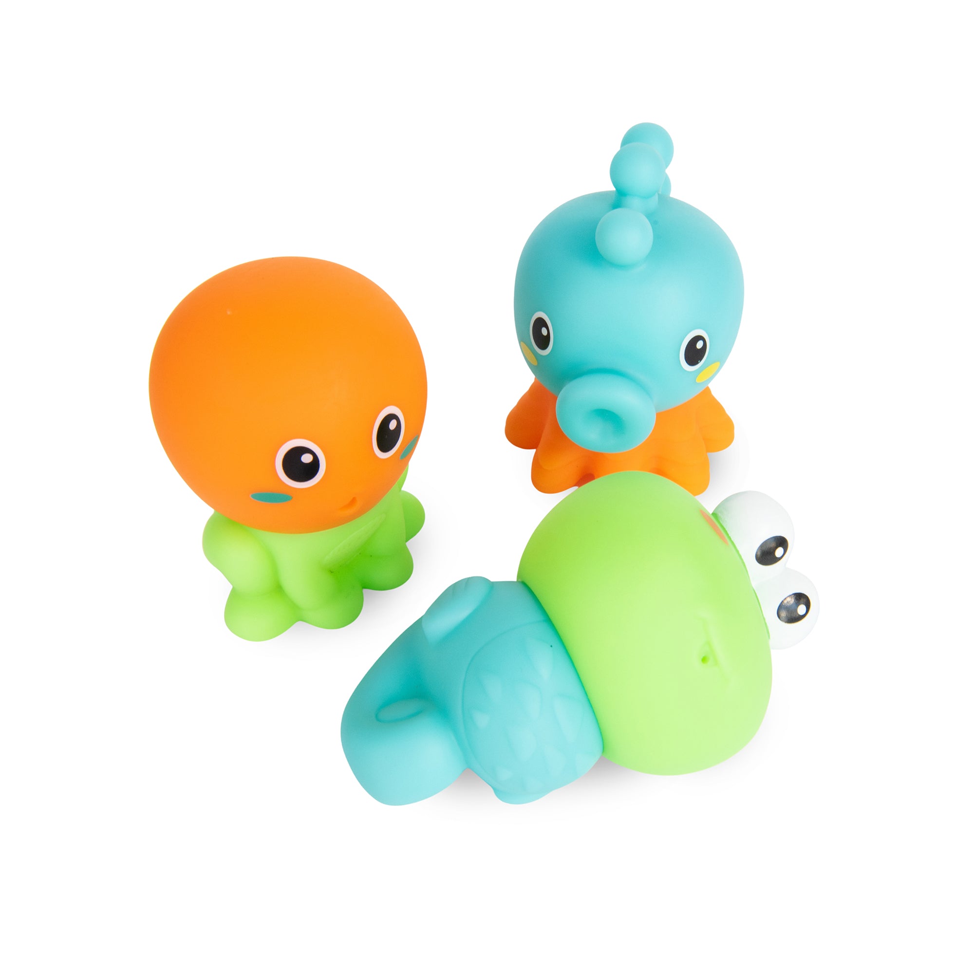 Bath Squirters With Clipstrip – 3 Piece