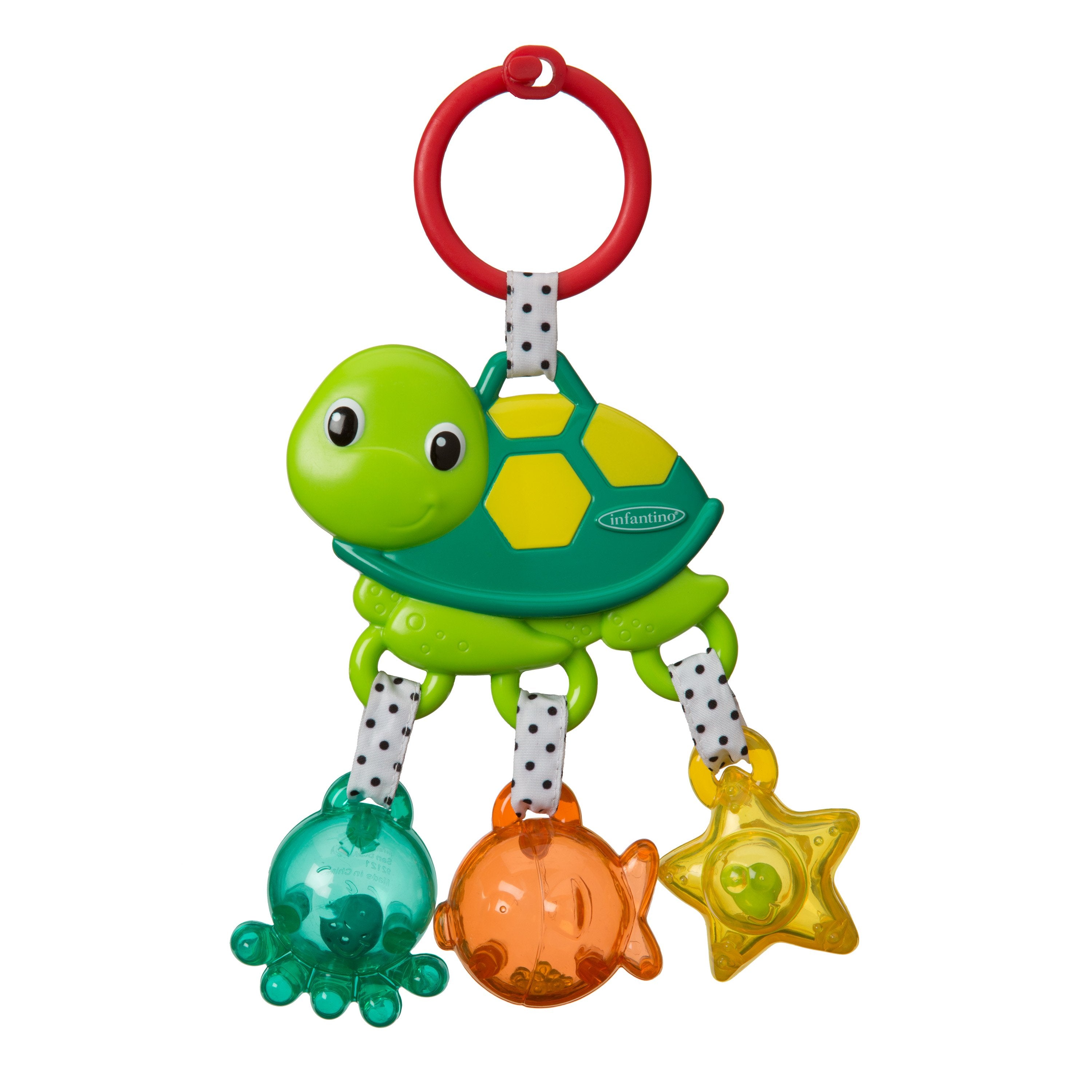 Jingle Sea Charms Teether - Turtle