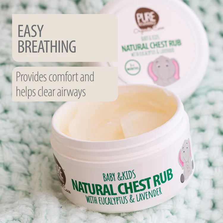 Natural Baby & Kids Chest Rub | With Eucalyptus & Lavendar