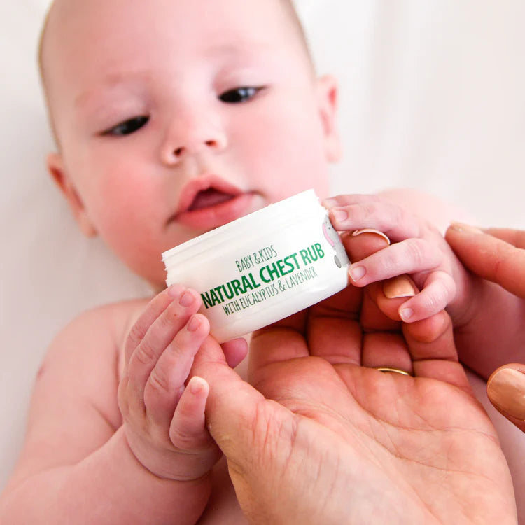 Natural Baby & Kids Chest Rub | With Eucalyptus & Lavendar