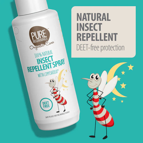 100% Natural Mosquito & Insect Repellent Spray | With Lippishield | 100ml