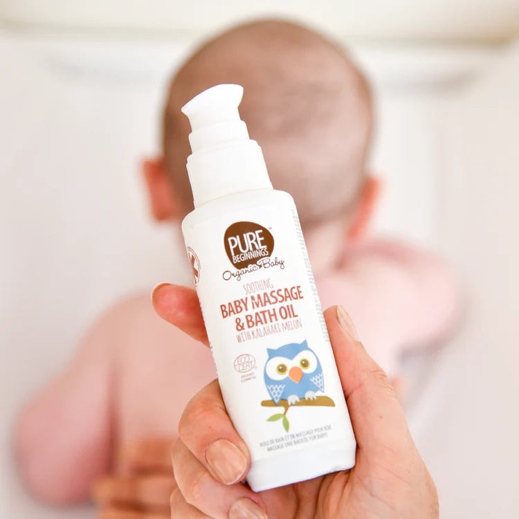 Organic Baby Massage & Bath Oil | With Kalahari Melon | 100ml