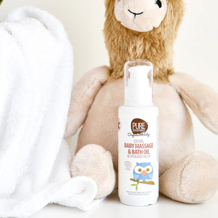 Organic Baby Massage & Bath Oil | With Kalahari Melon | 100ml