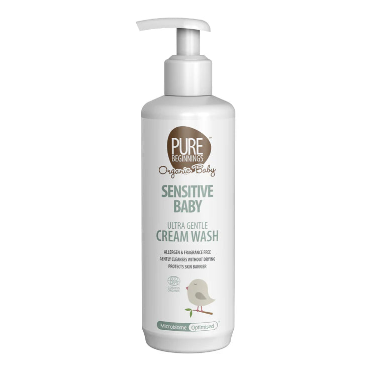 Sensitive Baby Ultra Gentle Cream Wash | Allergen & Fragrance Free | 250ml