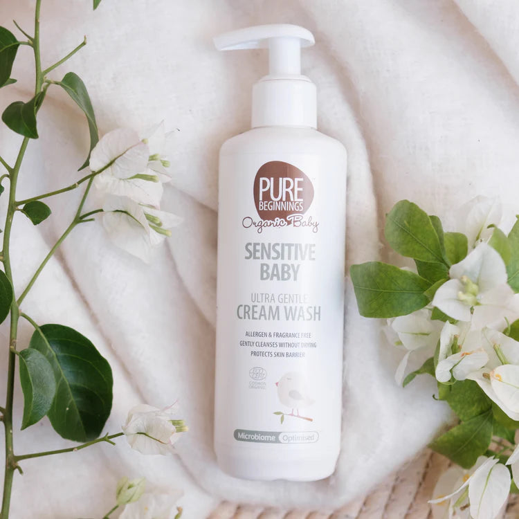 Sensitive Baby Ultra Gentle Cream Wash | Allergen & Fragrance Free | 250ml