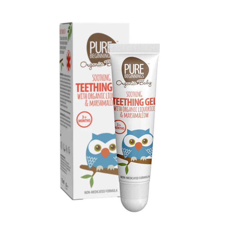 Organic Soothing Teething Gel | With Organic Liquorice & Marshmallow | 15ml