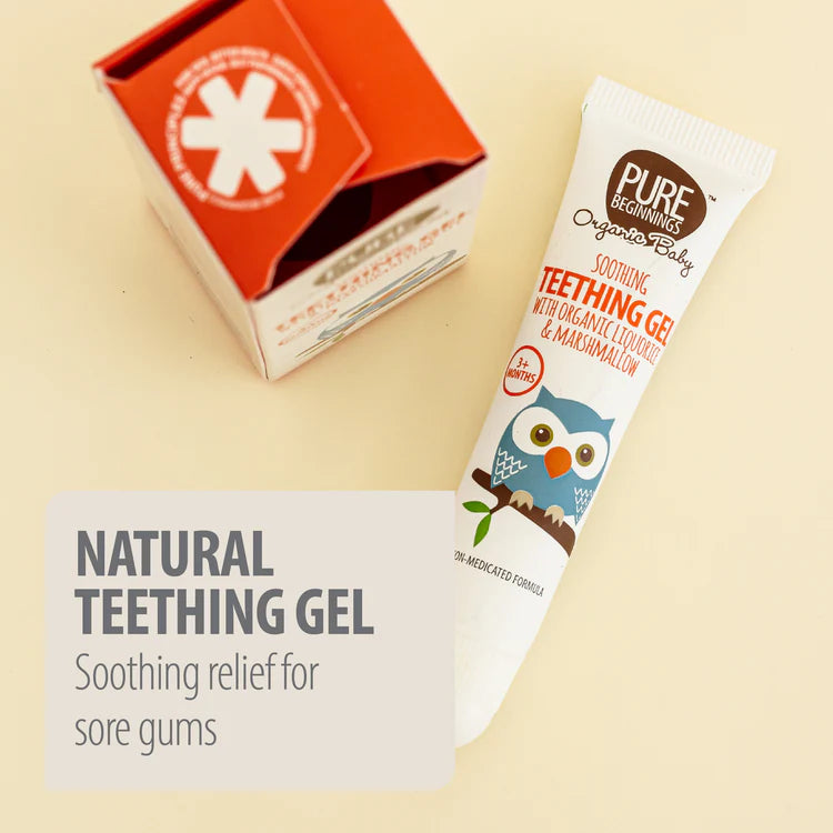 Organic Soothing Teething Gel | With Organic Liquorice & Marshmallow | 15ml