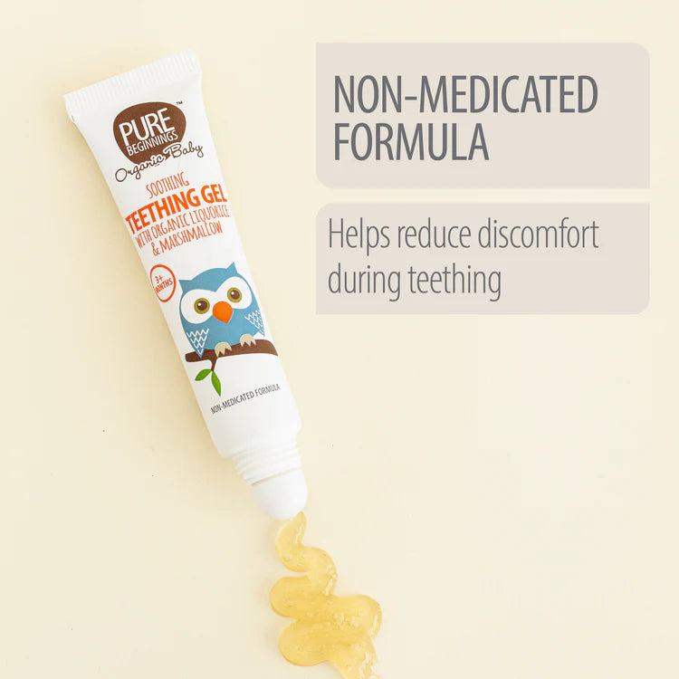 Organic Soothing Teething Gel | With Organic Liquorice & Marshmallow | 15ml