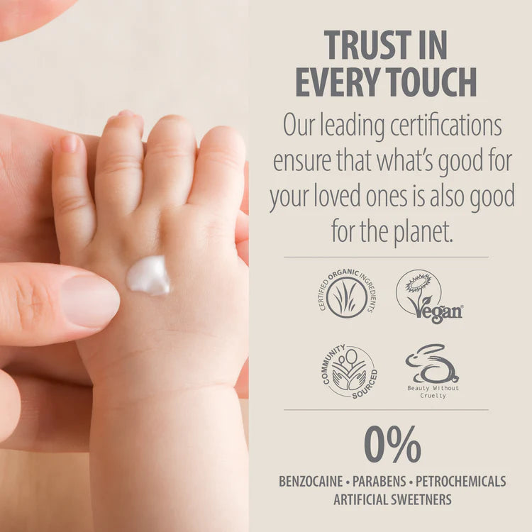 Organic Soothing Teething Gel | With Organic Liquorice & Marshmallow | 15ml