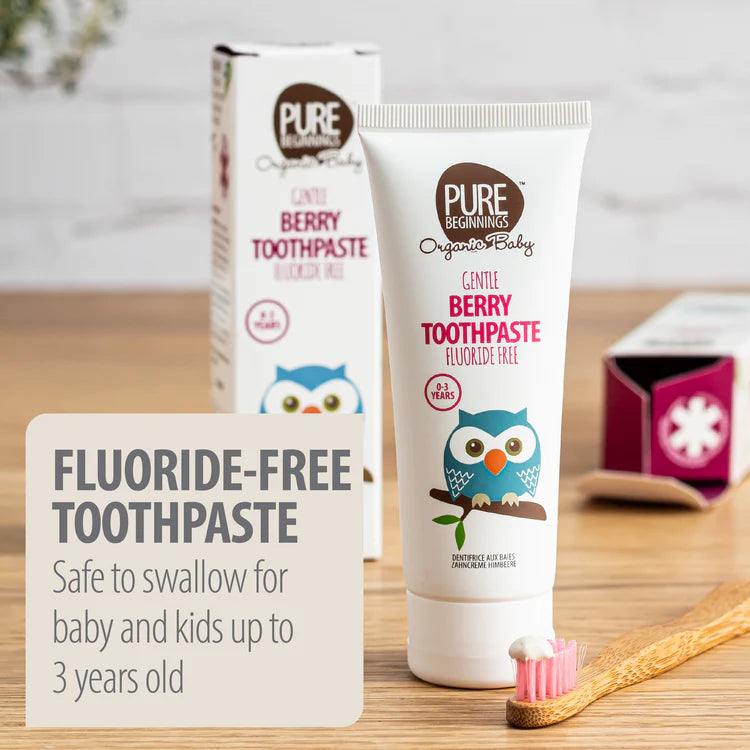 Organic Baby Oral Care Gentle Berry Toothpaste | 75ml