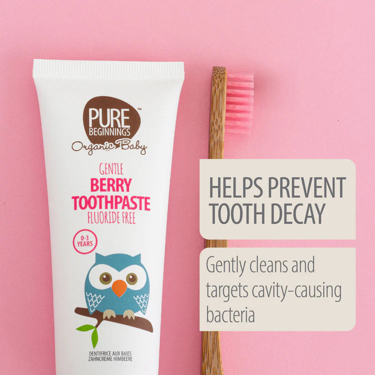 Organic Baby Oral Care Gentle Berry Toothpaste | 75ml