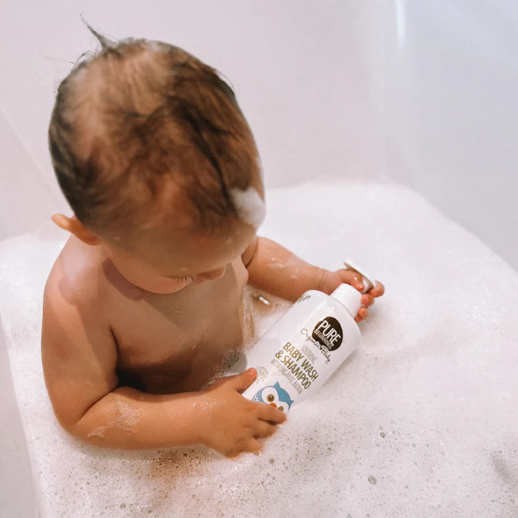 Organic Soothing Baby Wash & Shampoo | With Organic Baobab | SLS-Free & Safe for Newborns