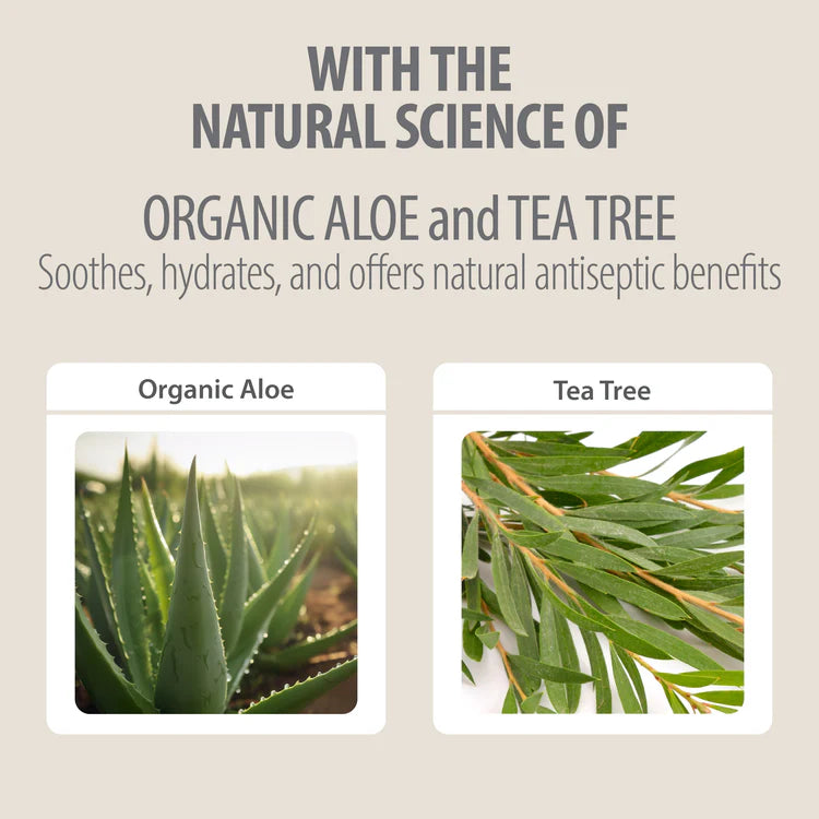 Organic Biodegradable Baby Wipes | With Organic Aloe | Plant-based & Gentle on Skin