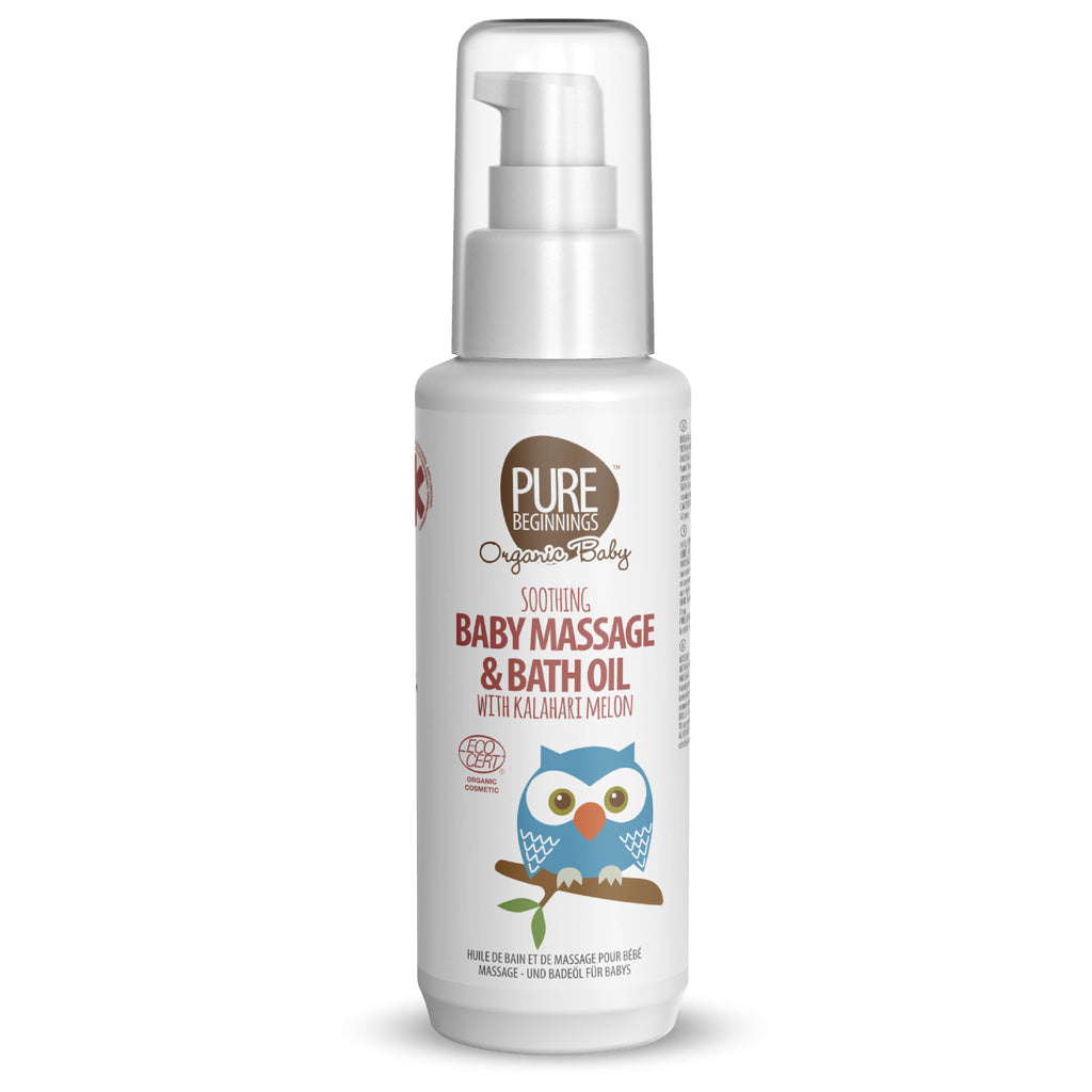 Organic Baby Massage & Bath Oil | With Kalahari Melon | 100ml