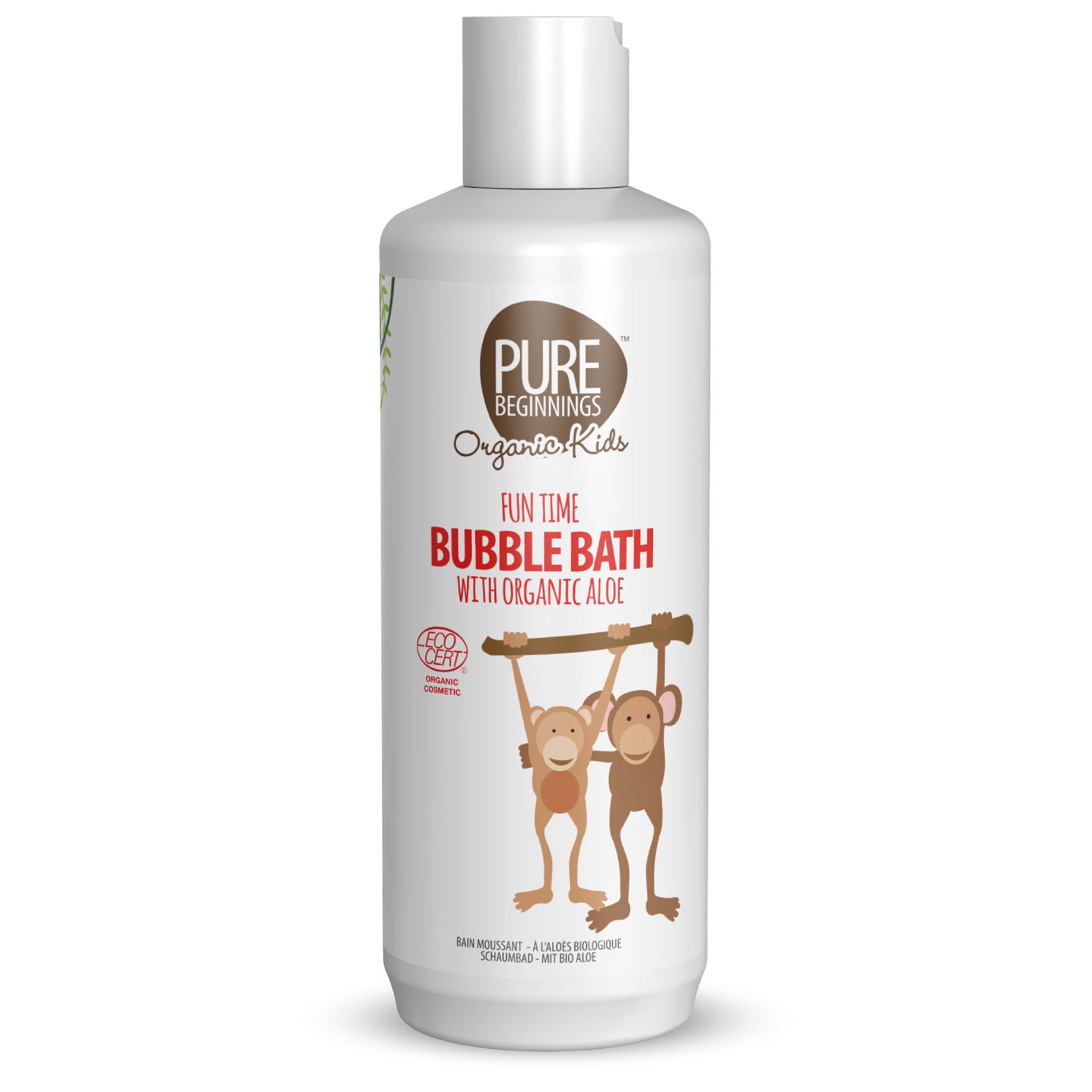 Organic Baby Bubble Bath | With Organic Aloe | pH Balanced & Safe For Sensitive Skin | 375ml