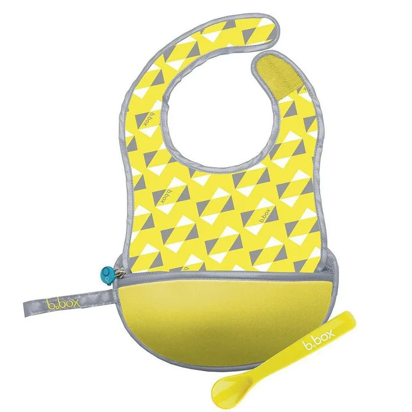 Travel Bib & Spoon Set