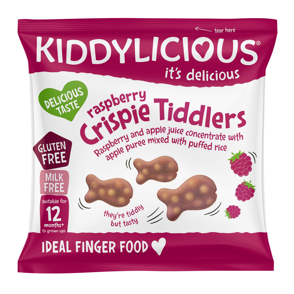 Kiddylicious Tiddlers Raspberry 12g
