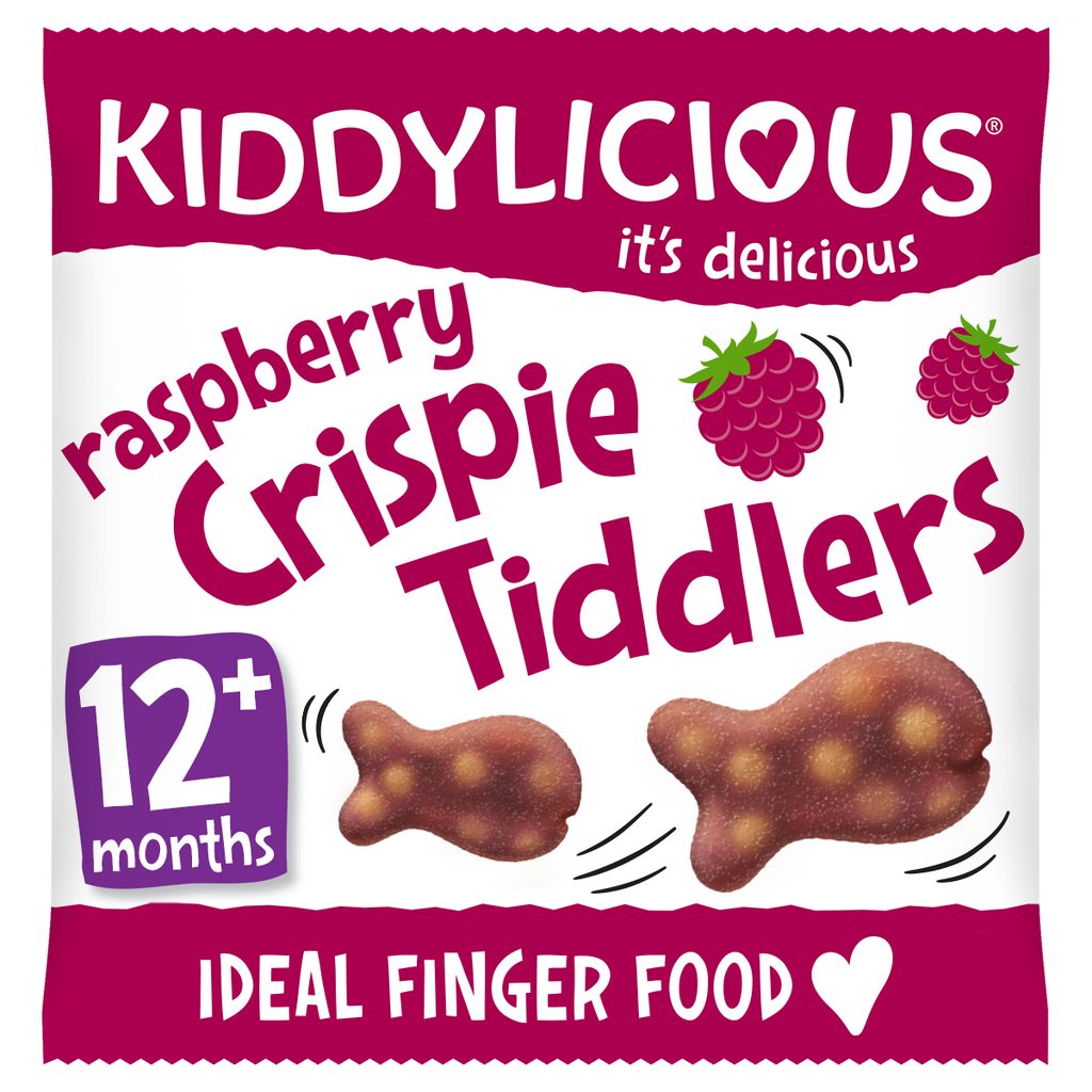 Kiddylicious Tiddlers Raspberry 12g