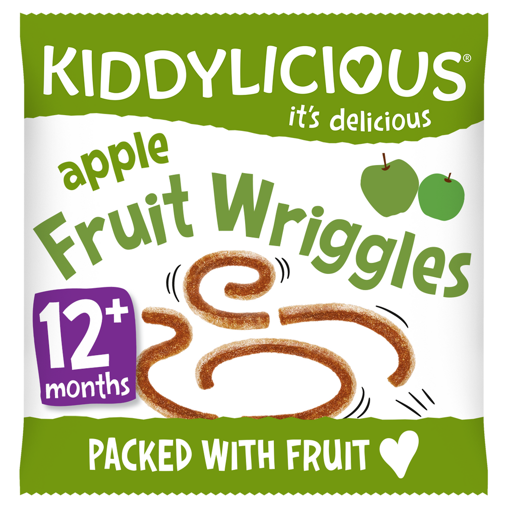 Kiddylicious Wriggles Apple 12g