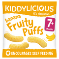 Kiddylicious Fruity Puffs - Banana 10g