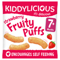 Kiddylicious Fruity Puffs - Strawberry 10g