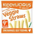 Kiddylicious Sour Cream & Chives Veggie Straws 15g