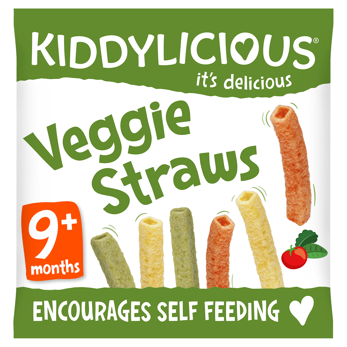 Kiddylicious Veggie Straws Original Flavoured 15g