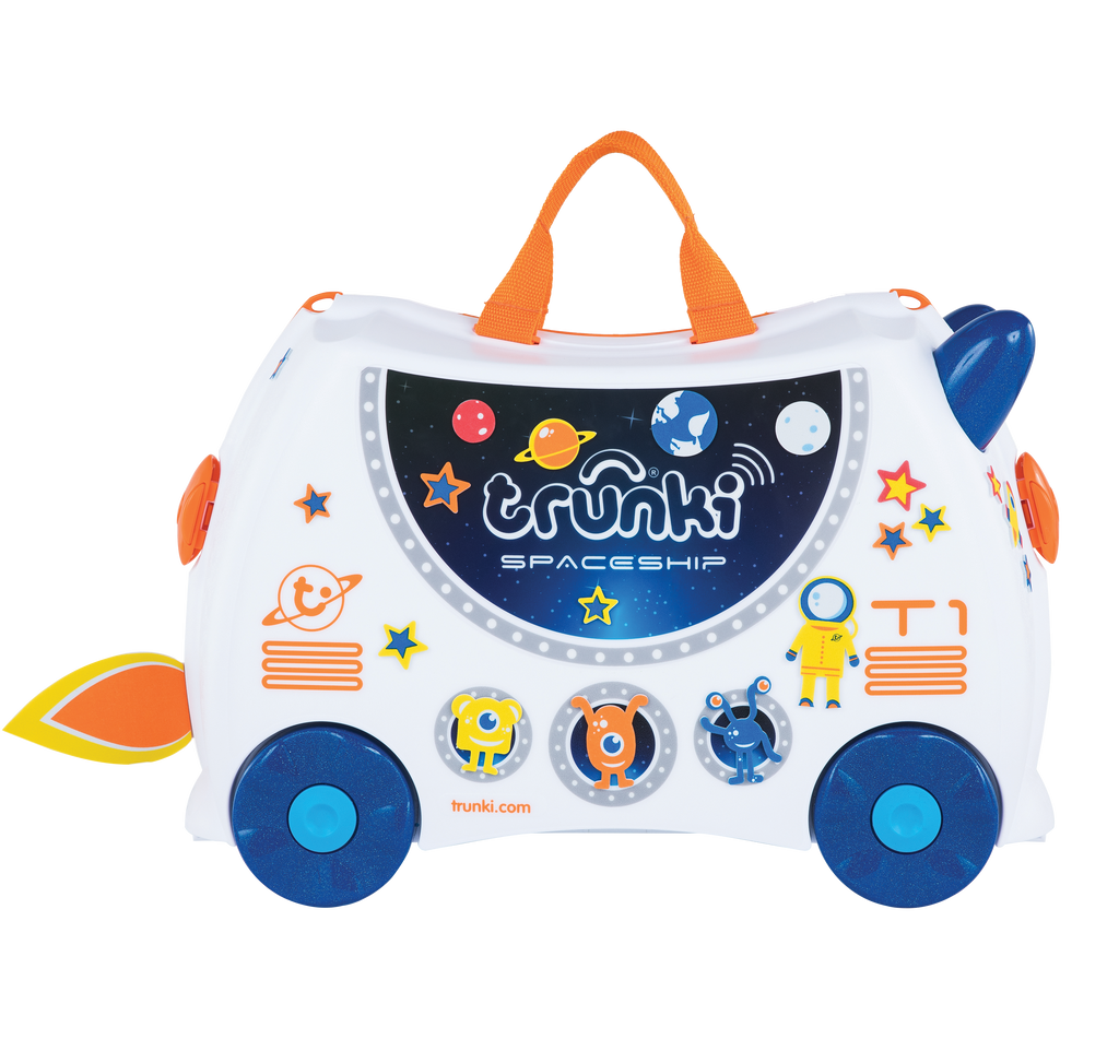 Trunki Ride-On Kids Suitcase - Skye Spaceship