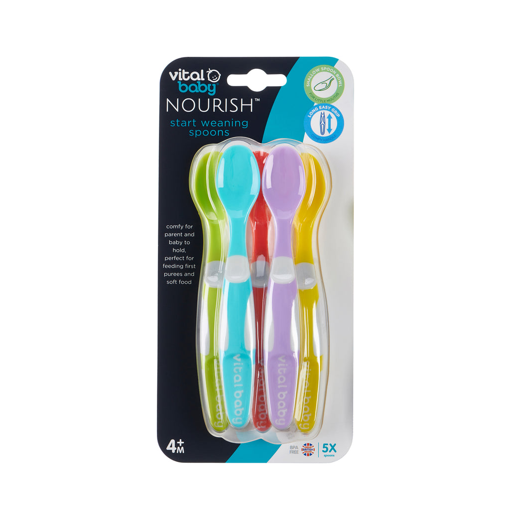 NOURISH Start Weaning Spoons 5pk