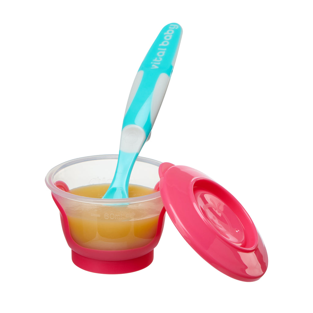 NOURISH Store & Wean Pots 60ml - 6pk