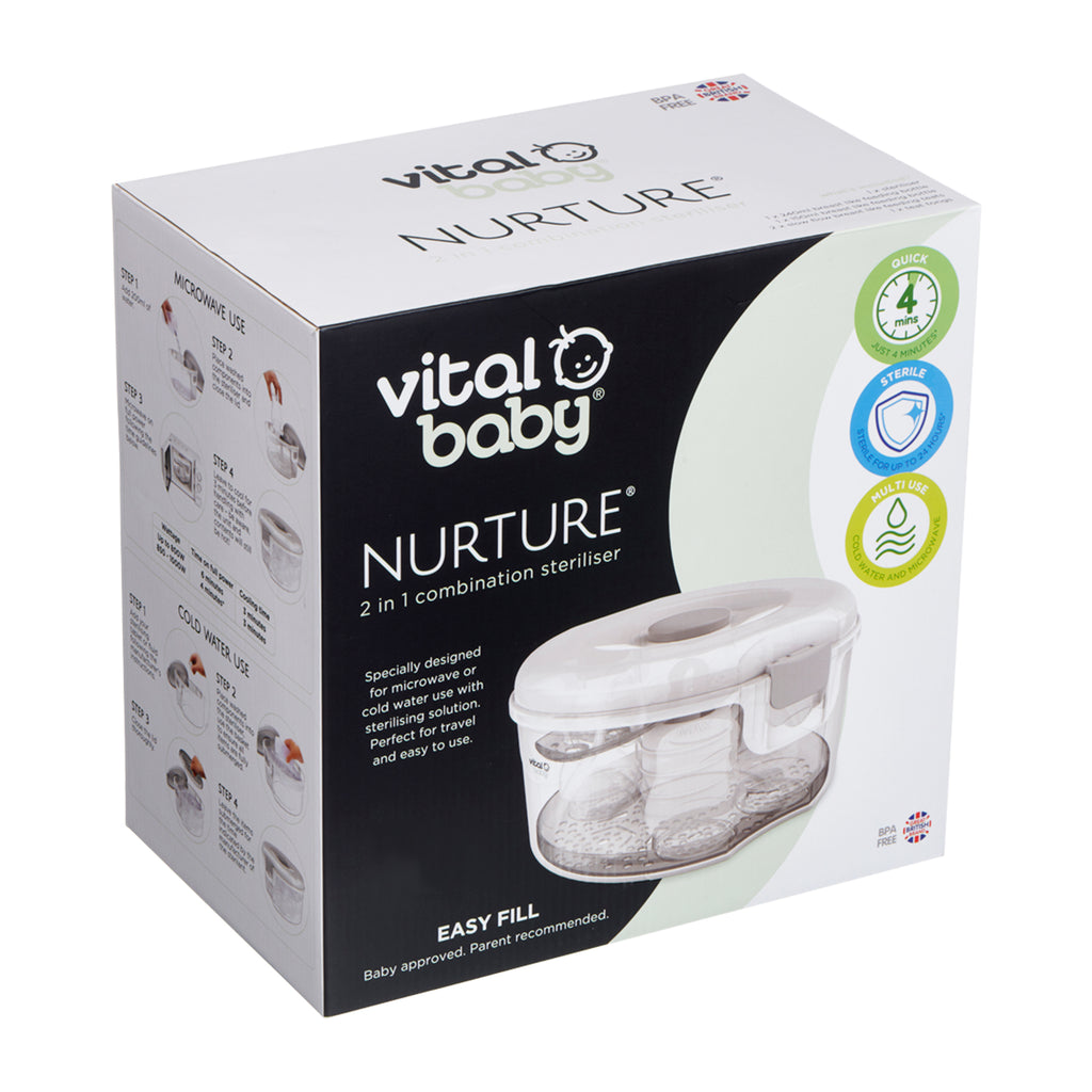 NURTURE 2-in-1 Combination Steriliser