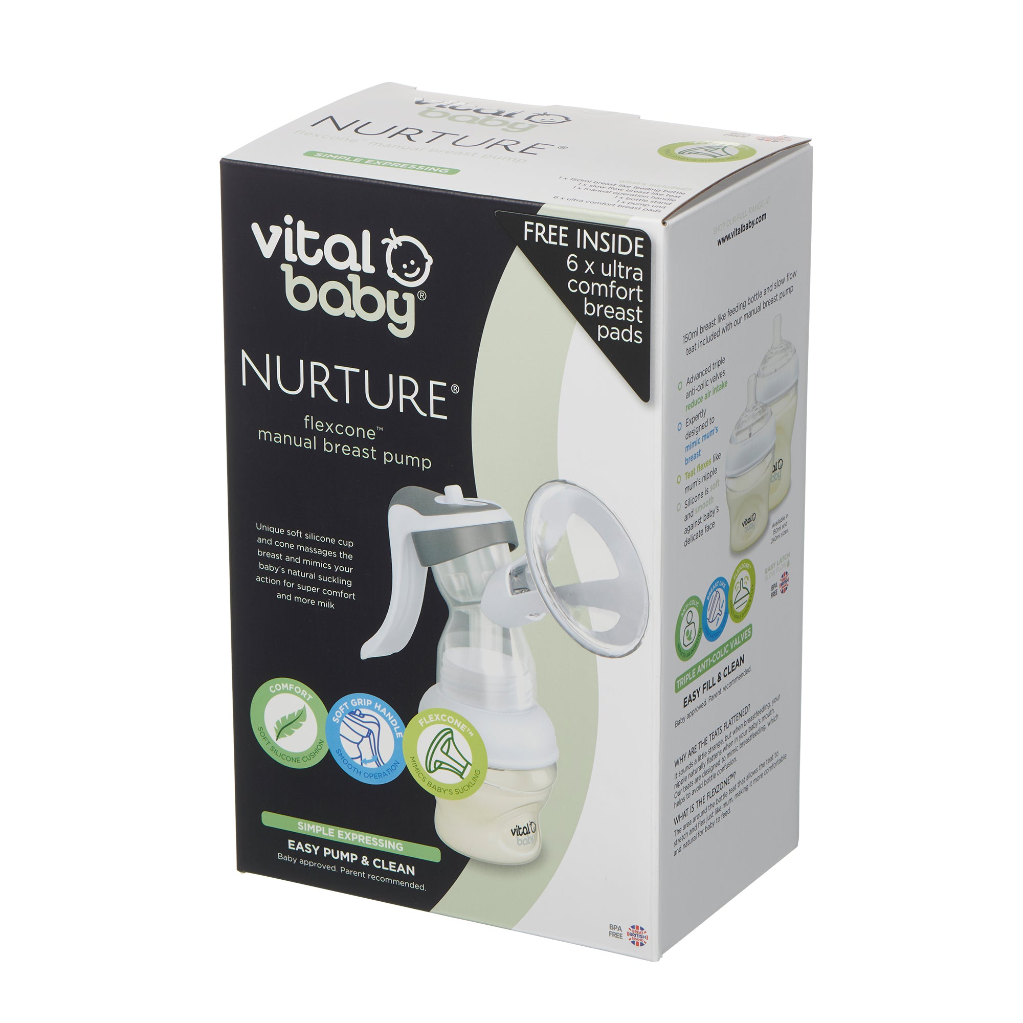 NURTURE Flexcone Manual Breast Pump
