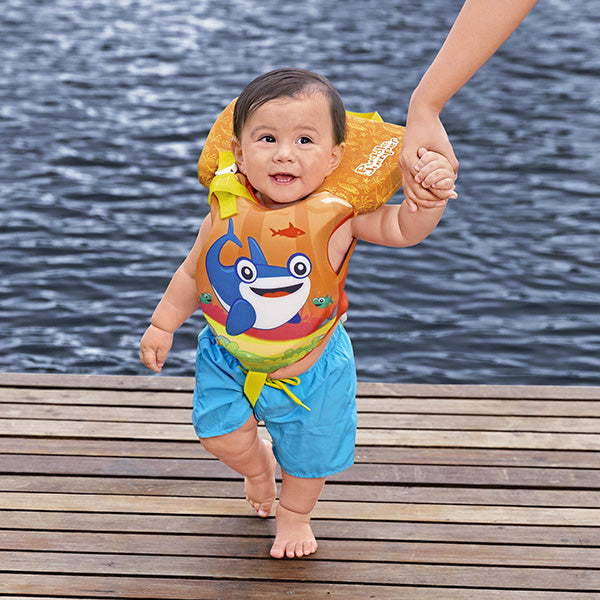Puddle Jumper Hydrospring Life Jacket and Infant Swim Vest - Shark